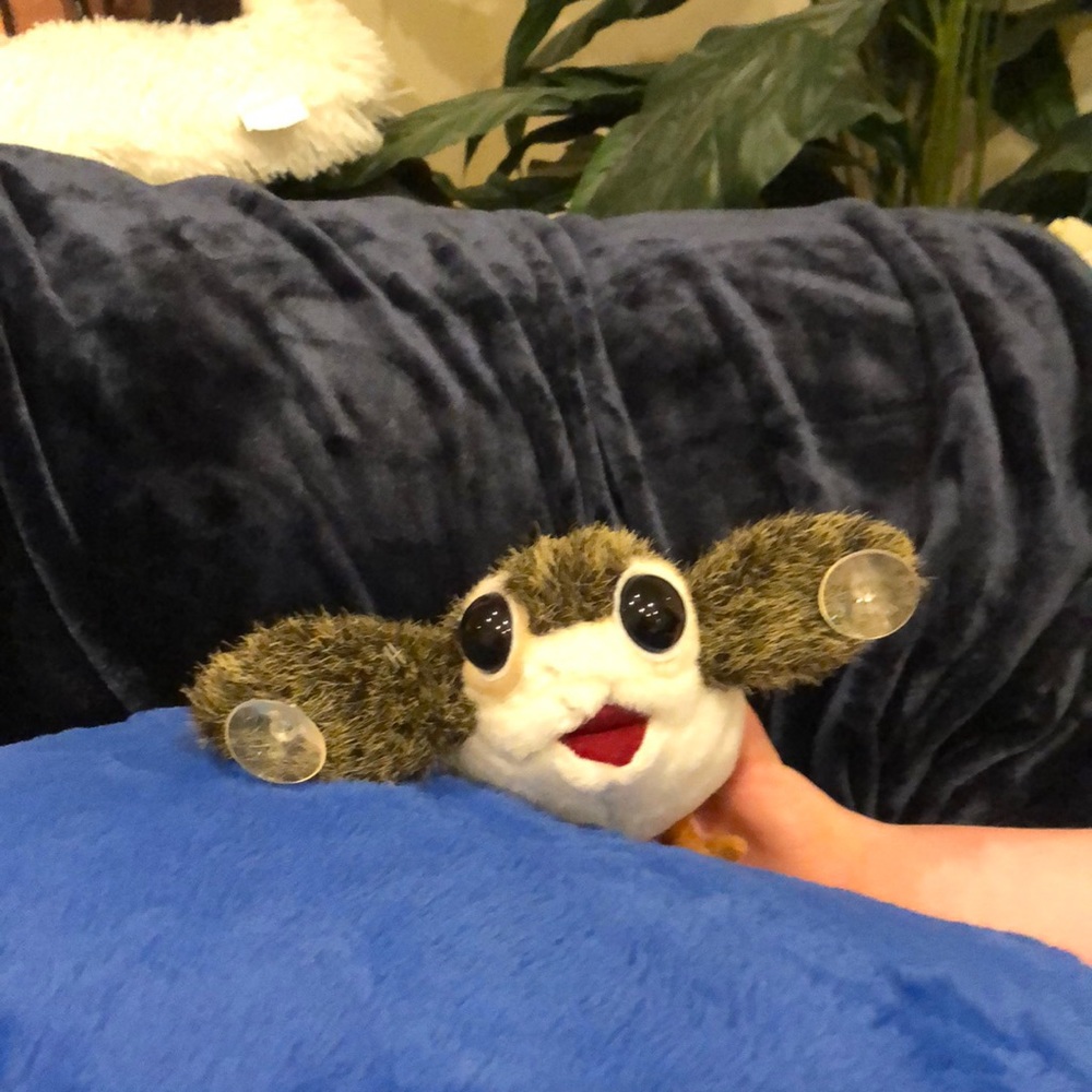 Disney Star Wars Porg  on board collectible plush